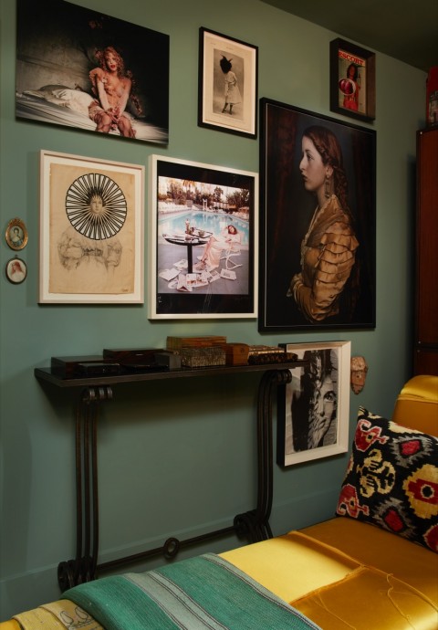 Квартира дизайнера Хуберта Зандберга в Лондоне