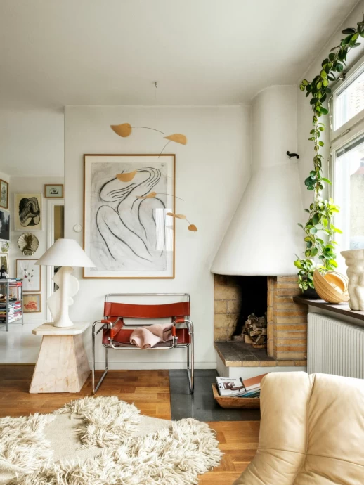 Квартира главного редактора шведского ELLE Decoration Катарины Матссон в Стокгольме Квартира главного редактора шведского ELLE Decoration Катарины Матссон в Стокгольме