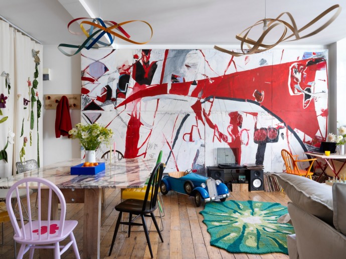 Квартира совладельца бренда элитной мебели Maker & Son Феликса Конрана в Лондоне
