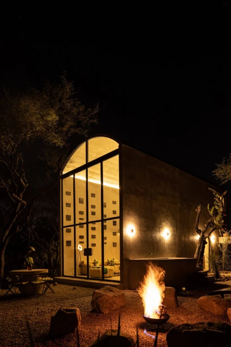Бетонный дом-лофт в Сан-Мигель-де-Альенде, Мексика