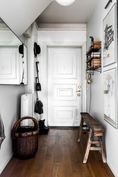 Мансардная квартира-лофт площадью 150 м2 в Стокгольме