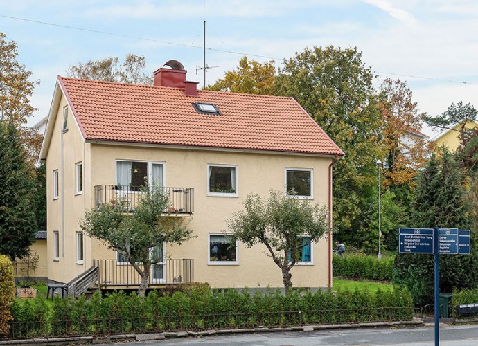 Уютная квартира в пригороде Гётеборга
