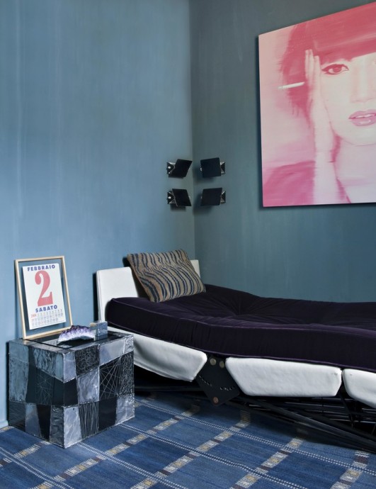 Квартира галеристки Нины Яшар в Милане