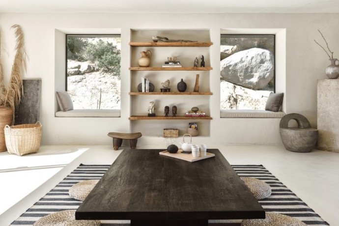 Минималистичный дизайн виллы в калифорнийской пустыне