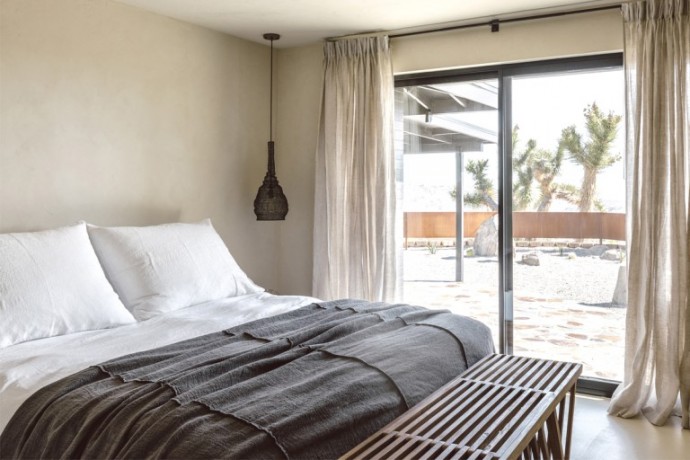 Минималистичный дизайн виллы в калифорнийской пустыне