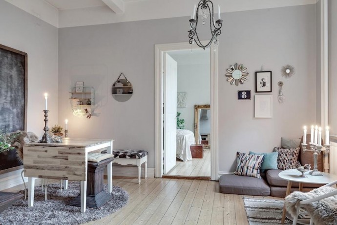 Шведская квартира площадью 42 м2 Шведская квартира площадью 42 м2