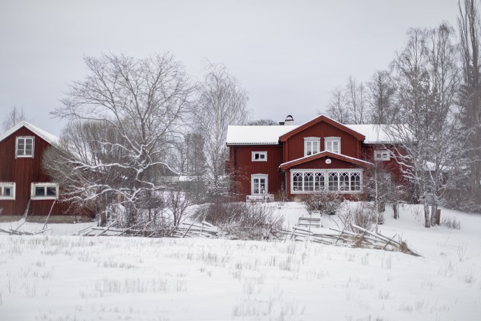 Усадьба на окраине города Эрншёльдсвик, Швеция