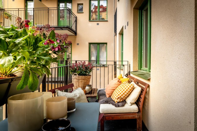 Квартира площадью 110 м2 в доме 1929 года постройки в Гётеборге Квартира площадью 110 м2 в доме 1929 года постройки в Гётеборге