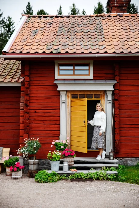 Дом дизайнера и блогера Эммы-Лизы Халльгрен (@sjonsgard) в провинции Даларна, Швеция