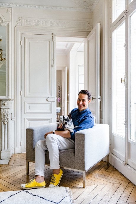 Квартира фуд-блогера Френка Эдриана Баррона (@cakeboyparis) в Париже