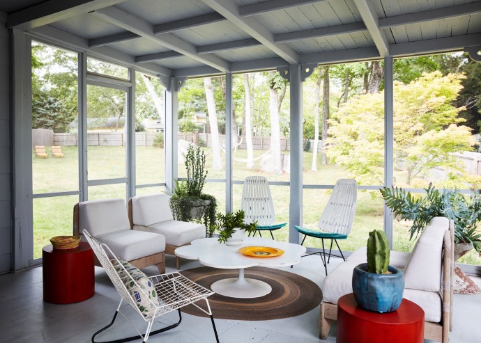 Летний дом дизайнера Эстебана Арболеде на острове Шелтер, штат Нью-Йорк