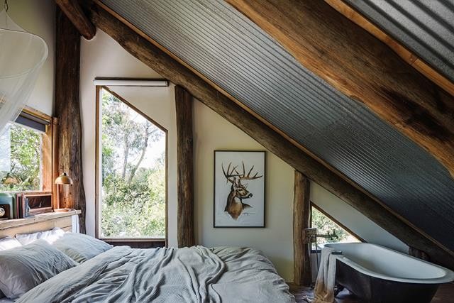 Дом дизайнера Флер Лесли в национальном парке Грейт-Отуэй, Виктория, Австралия