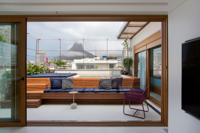 Двухуровневая квартира в Рио-де-Жанейро