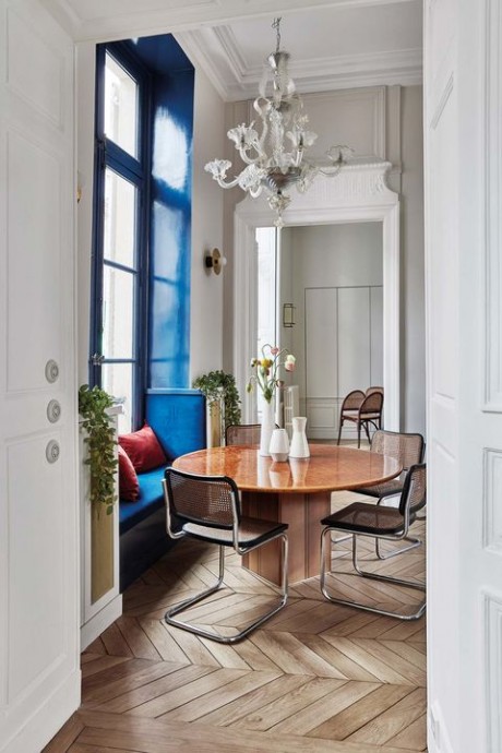 Элегантный интерьер парижской квартиры