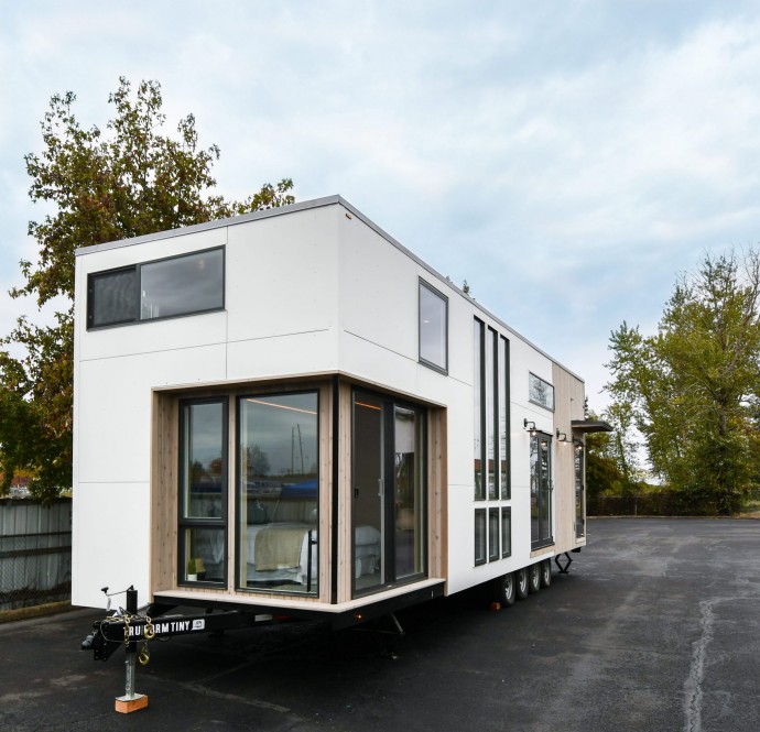 Мобильный мини-дом площадью 45 м2 от американской компании Modern Tiny Home Мобильный мини-дом площадью 45 м2 от американской компании Modern Tiny Home