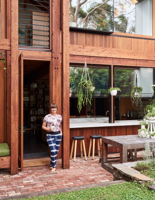 Дом художницы, галериста и писательницы Тай Снейт и архитектора Саймона Нотта в пригороде Мельбурна