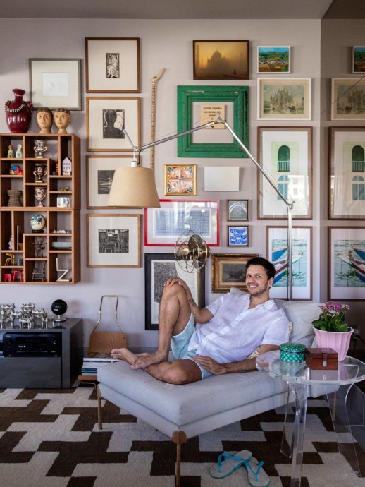 Квартира архитектора Тьяго Манарелли в Сан-Паулу