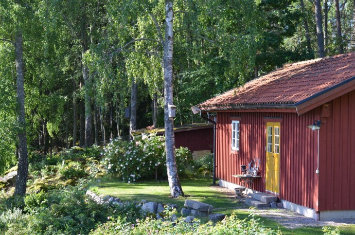 Дом 1856 года постройки на острове Селаон, Швеция