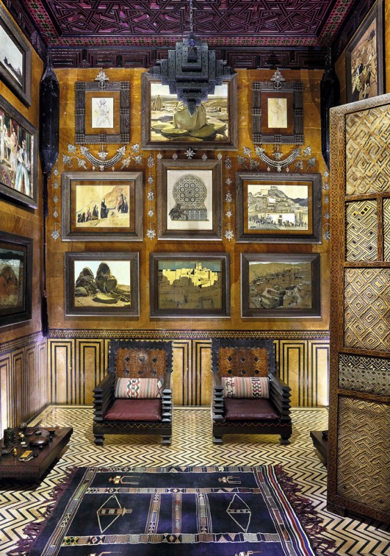 Резиденция парфюмера Сержа Лютенса в городе Марракеш, Марокко
