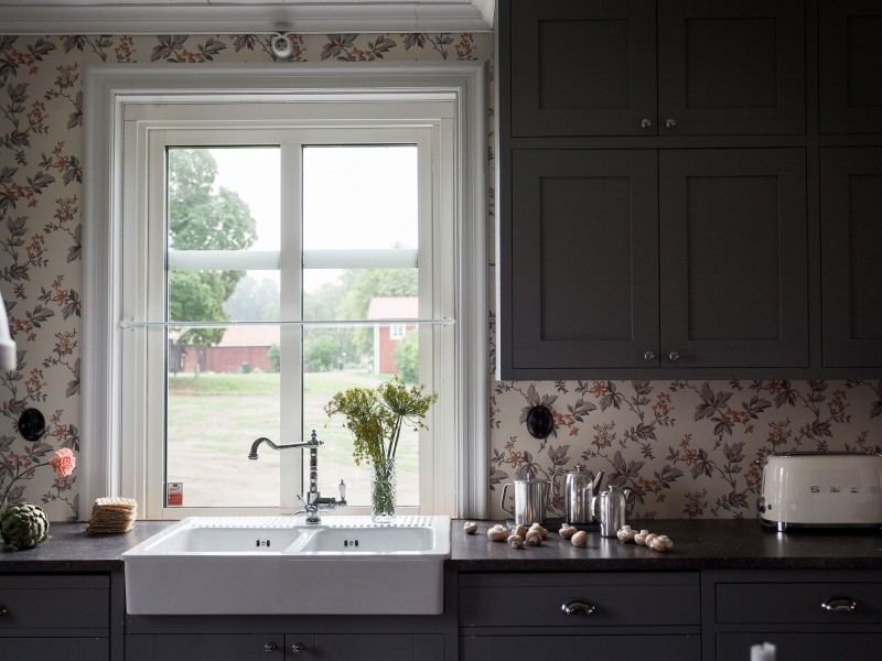 Капитально отремонтированный фермерский дом 1912 года постройки в Швеции