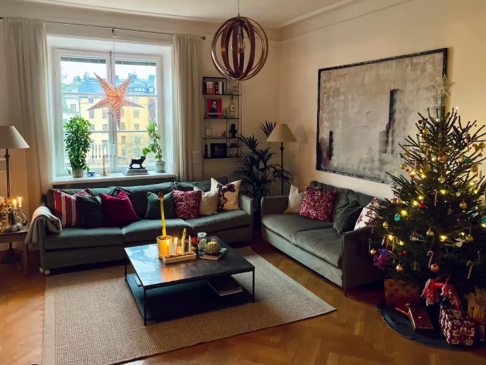 Квартира актрисы Луиз Нордаль в Стокгольме