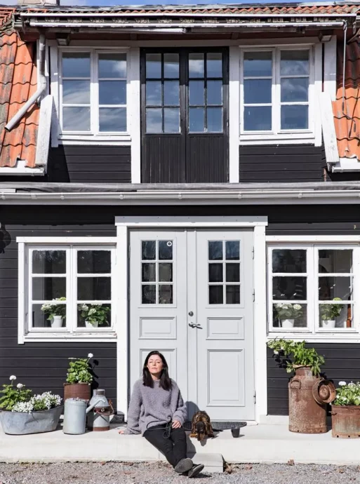 Загородный дом дизайнера Марлен Эйденберг недалеко от Стокгольма