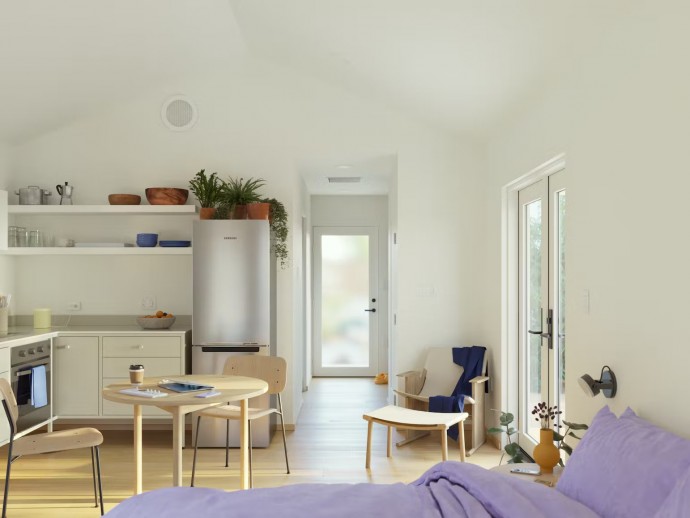 Мини-дом для отдыха в Сан-Франциско от соучредителей площадки по аренде жилья Airbnb