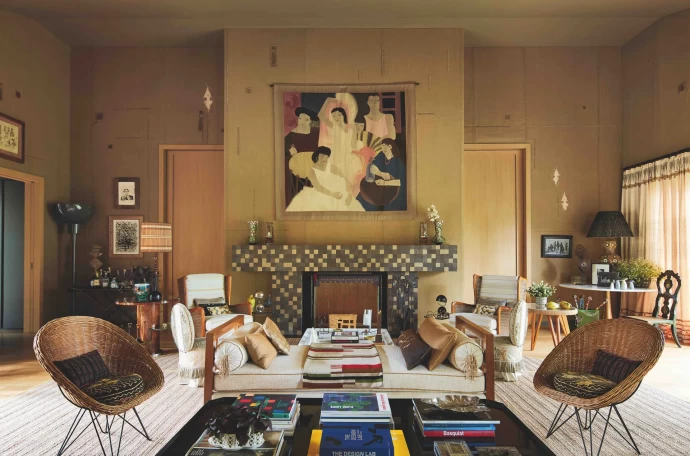 Гостевой дом в поместье дизайнера Мюриэль Брандолини на Лонг-Айленде, Нью-Йорк