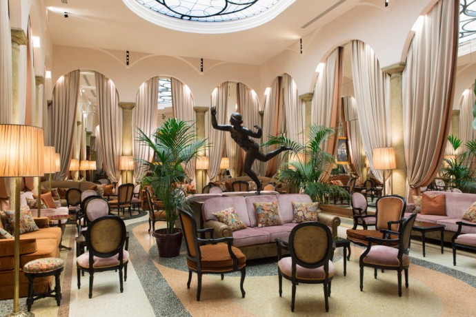 Бар Gerry’s в итальянском отеле Grand Hotel et de Milan