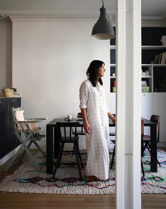Квартира создательницы марки экологичной детской одежды Studio Bohème Ким Ли в Париже