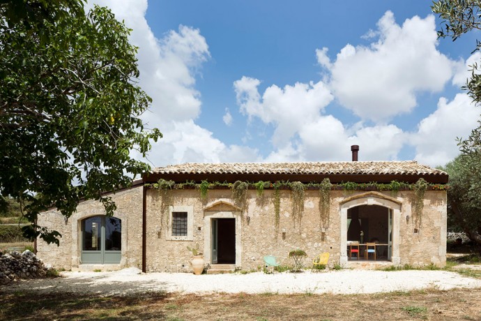 Дом начала 1900-х годов постройки на юге Сицилии
