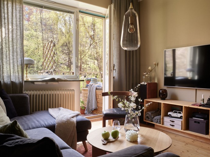 Квартира площадью 44,5 м2 в Стокгольме