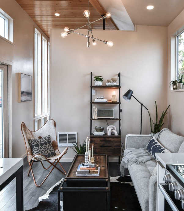 Мобильный мини-дом площадью 45 м2 от американской компании Modern Tiny Home Мобильный мини-дом площадью 45 м2 от американской компании Modern Tiny Home