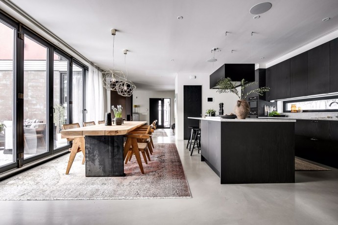 Современный дом площадью 234 м2 в Швеции