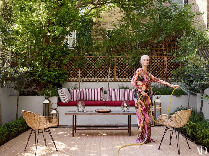 Дом модели Поппи Делевинь в Лондоне