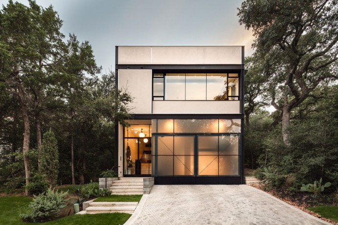 Дом архитектора Джера Гонсалеса и дизайнера Дженнифер Уильямс в пригороде Остина, штат Техас