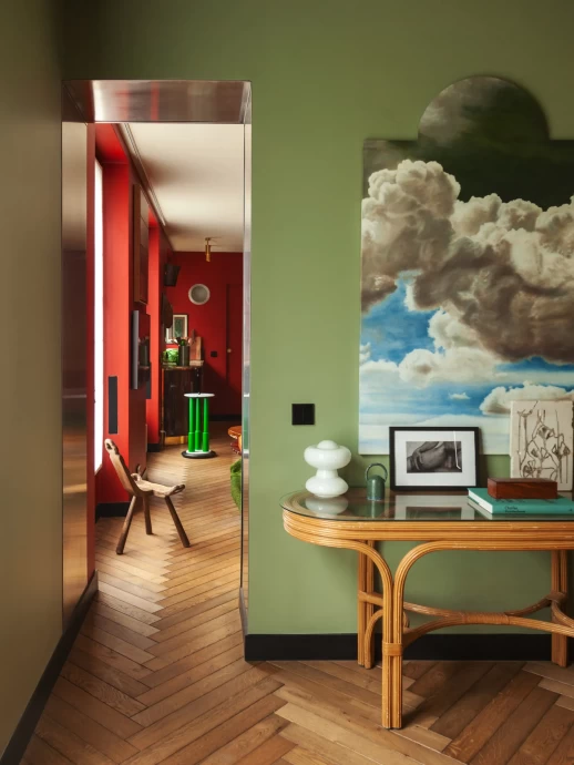 Квартира мексиканского дизайнера Хьюго Торо в Париже