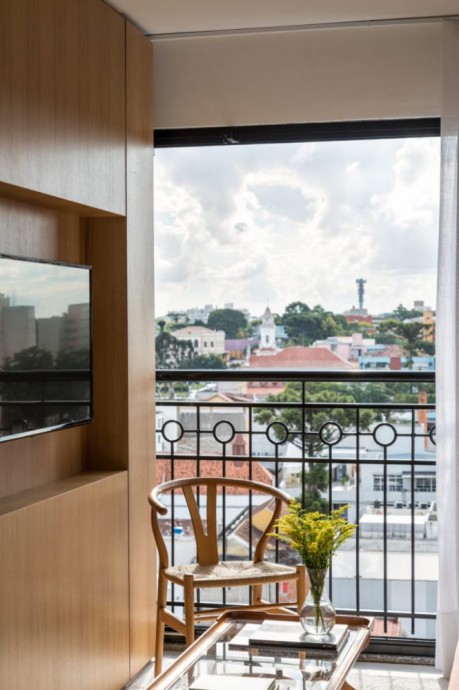 Двухкомнатная квартира площадью 35 м2 в городе Куритиба, Бразилия