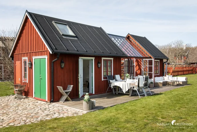 Мини-дом площадью 40 м2 в сельской местности Швеции