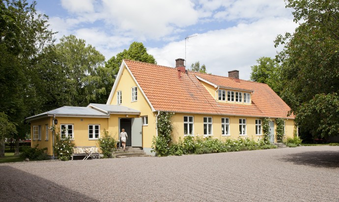 Фермерский дом 1850-х годов постройки в Сконе, Швеция