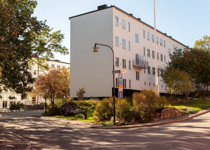 Квартира площадью 44,2 м2 в доме 1936 года в Стокгольме
