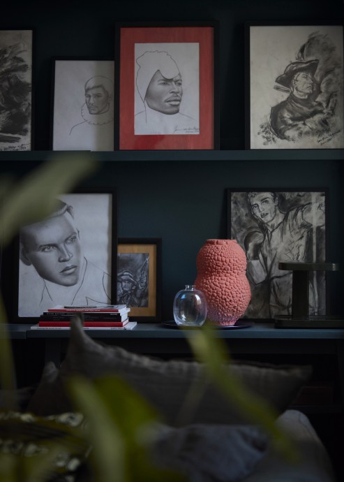 Квартира визажиста в компании Bobby Brown Йонаса ван ден Хугена в Стокгольме