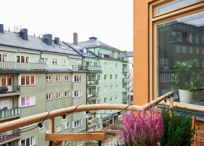 Квартира площадью 44 м2 в доме Collective House в Стокгольме