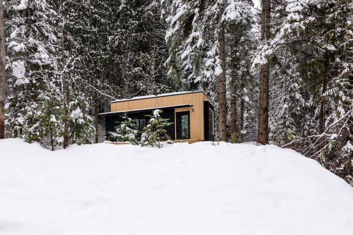 Минималистичный мини-дом в Британской Колумбии, Канада