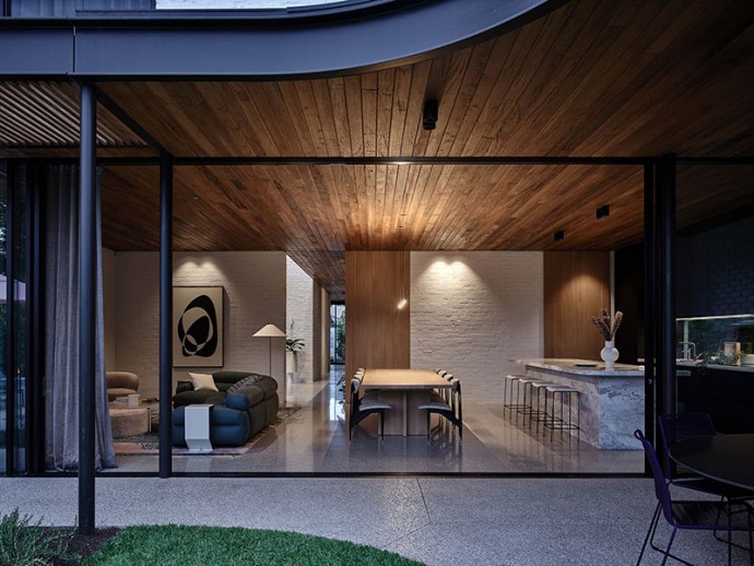 Современный дом в пригороде Мельбурна, Австралия