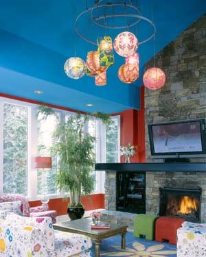 Красочный летний дом американского продюсера Лизы Хенсон