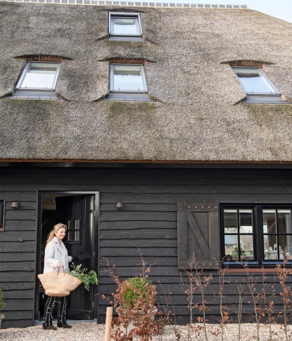 Фермерский дом в деревне Лангбрук, провинция Утрехт, Нидерланды
