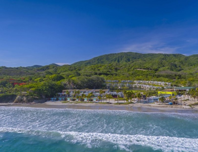 Красочный отель W Punta De Mita, расположенный на Ривьере-Наярит в Мексике Красочный отель W Punta De Mita, расположенный на Ривьере-Наярит в Мексике