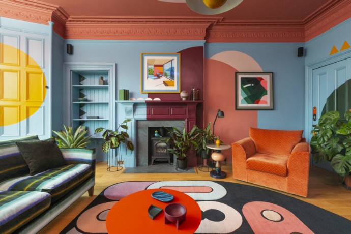 Квартира дизайнера Сэма Бакли в Эдинбурге, Шотландия