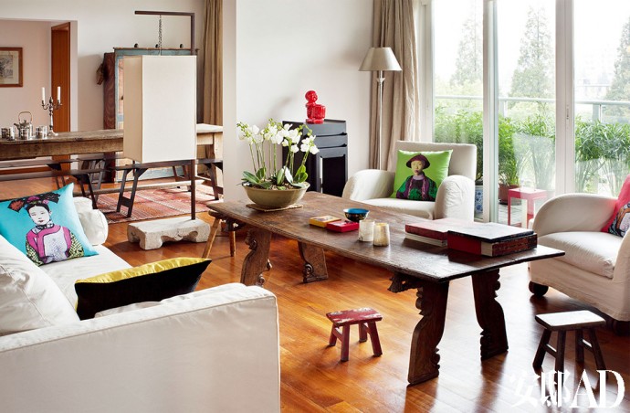 Дом дизайнера из Швейцарии Изабель Грац в Шанхае